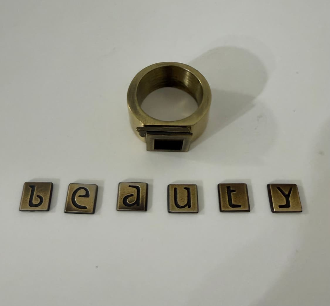 Beauty  Beast  뷰티비스트 커스텀링 상품이미지4