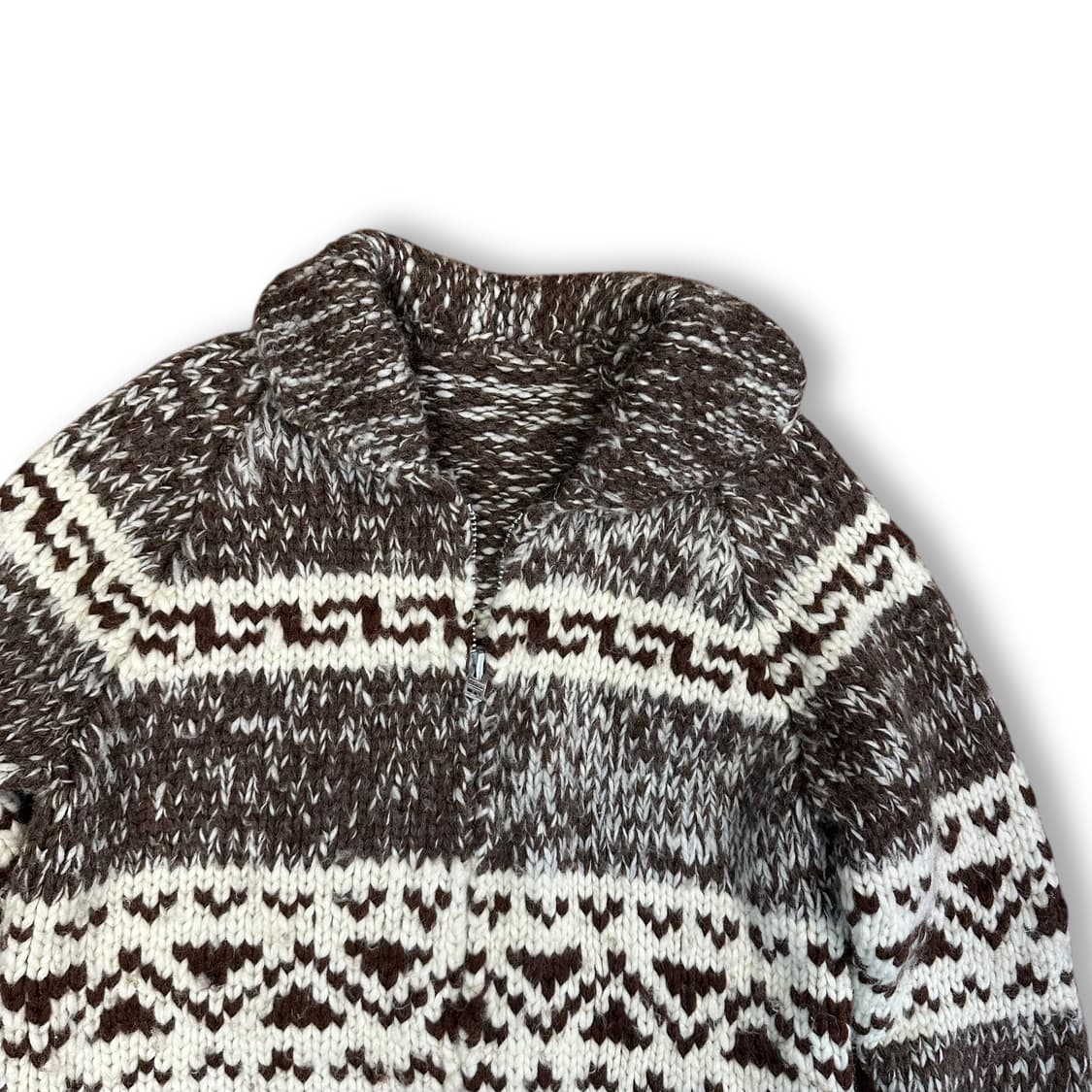 코위찬 니트 집업 상품이미지2