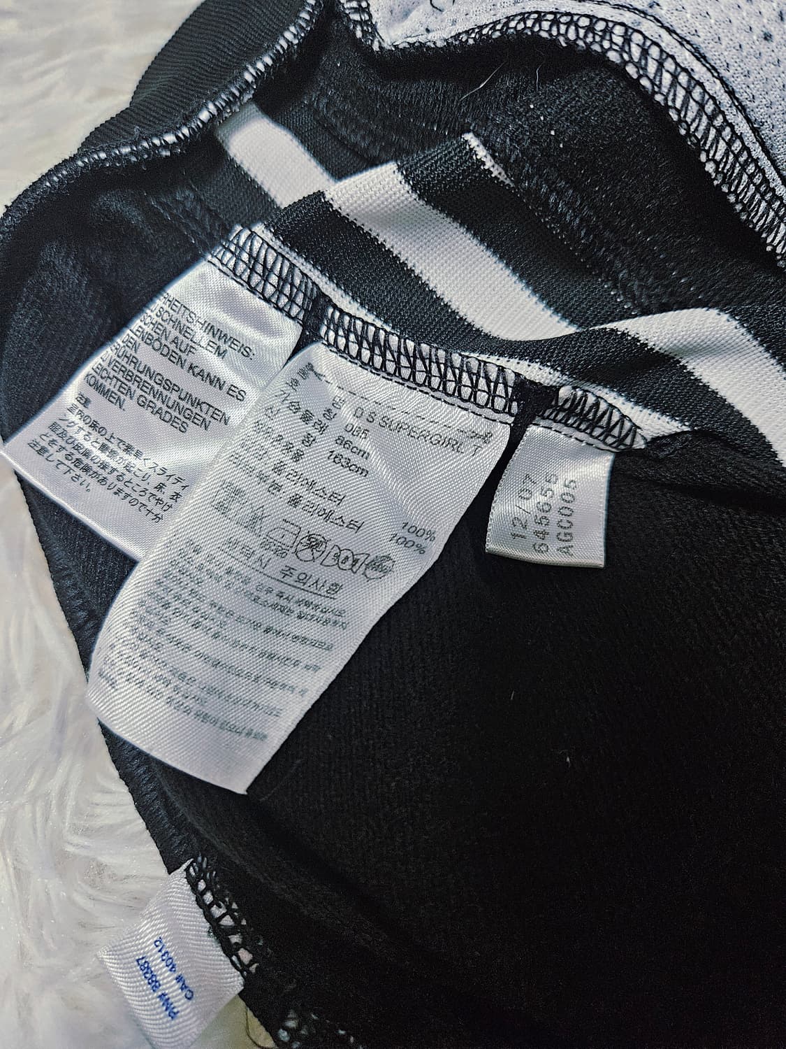 ☆빈티지아디다스☆​[초희귀/Y2K] 07년판 도트 라인 후드 집업&팬츠 상품이미지10