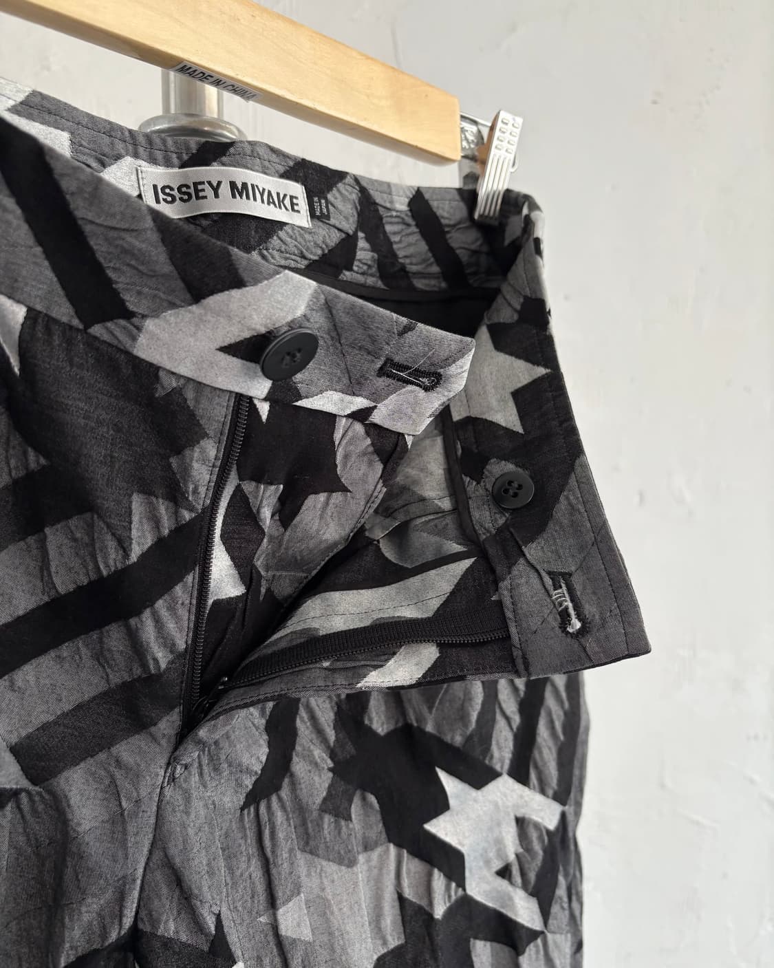 ISSEY MIYAKE 이세이미야케 체크 패턴 팬츠 상품이미지10