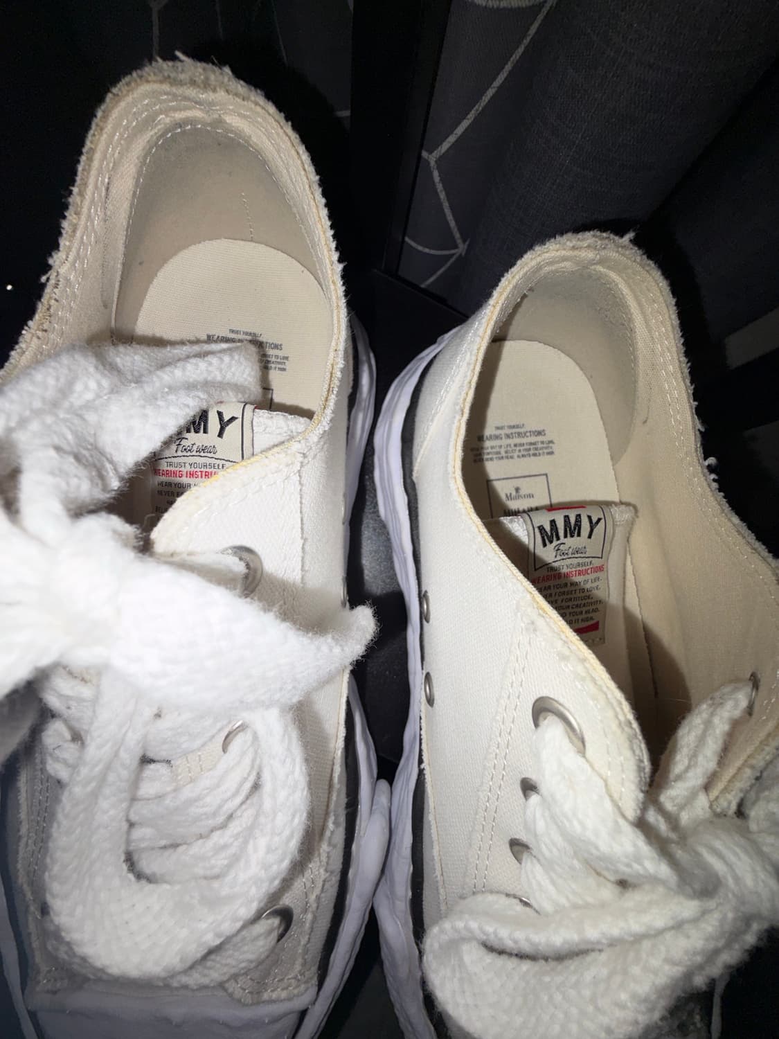 메종 미하라 야스히로 피터슨 화이트 상품이미지3