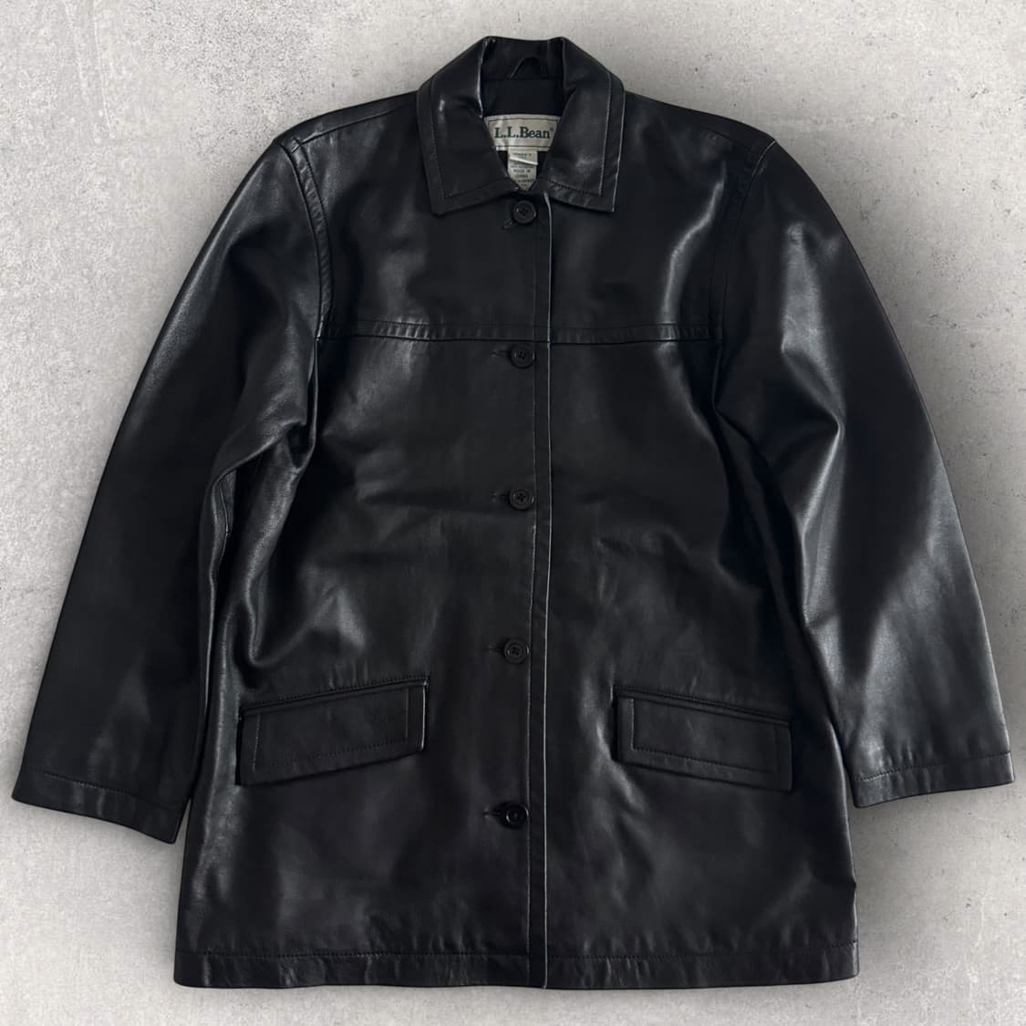 [S] 엘엘빈 ll bean 레더 카코트 상품이미지3