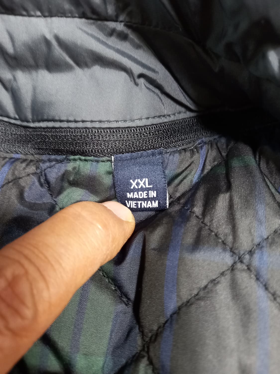 2XL110 Tommy&Hilfiger 패딩 하프코트 블랙 2XL-233 상품이미지8