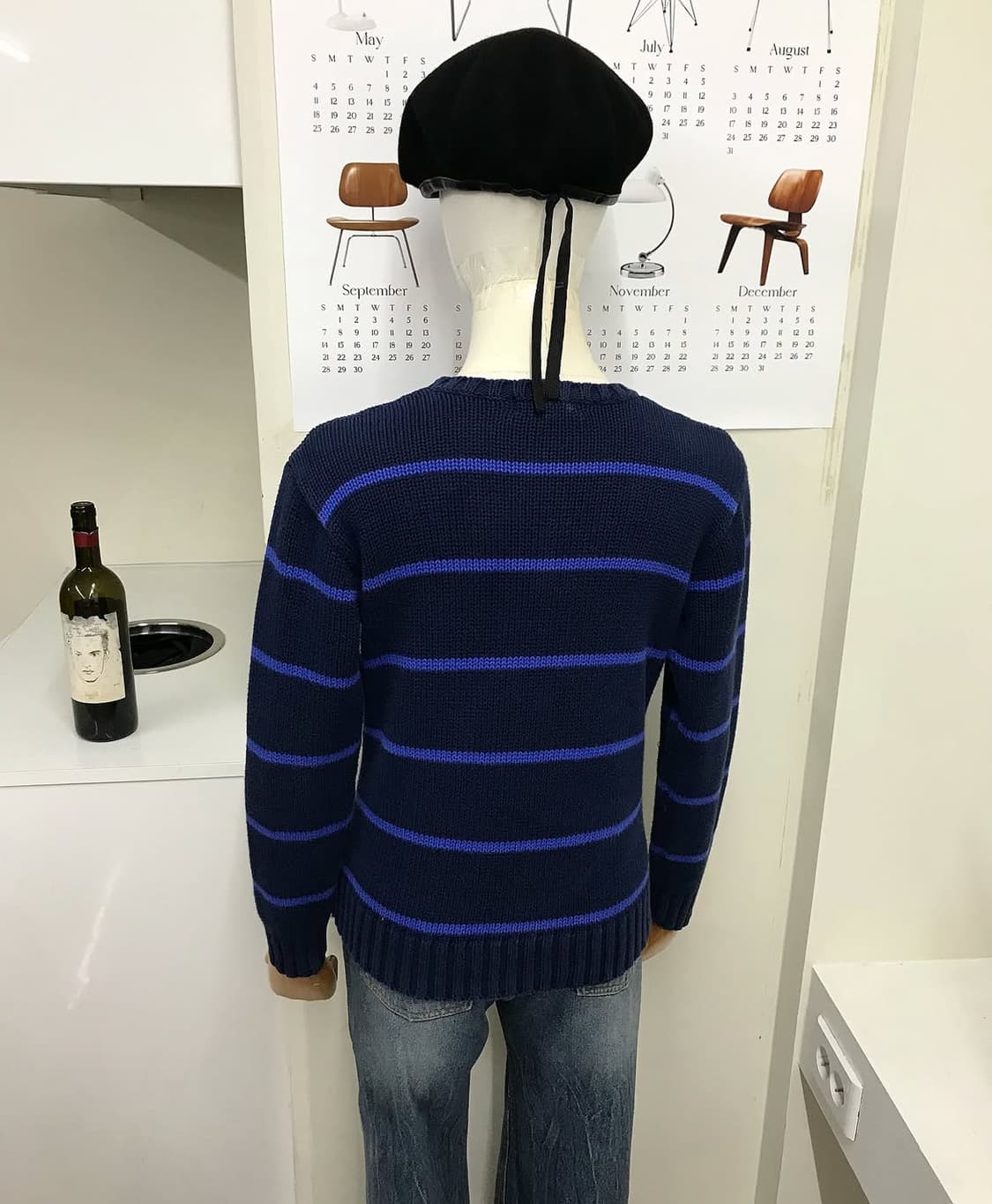 폴로 단가라 니트 상품이미지8