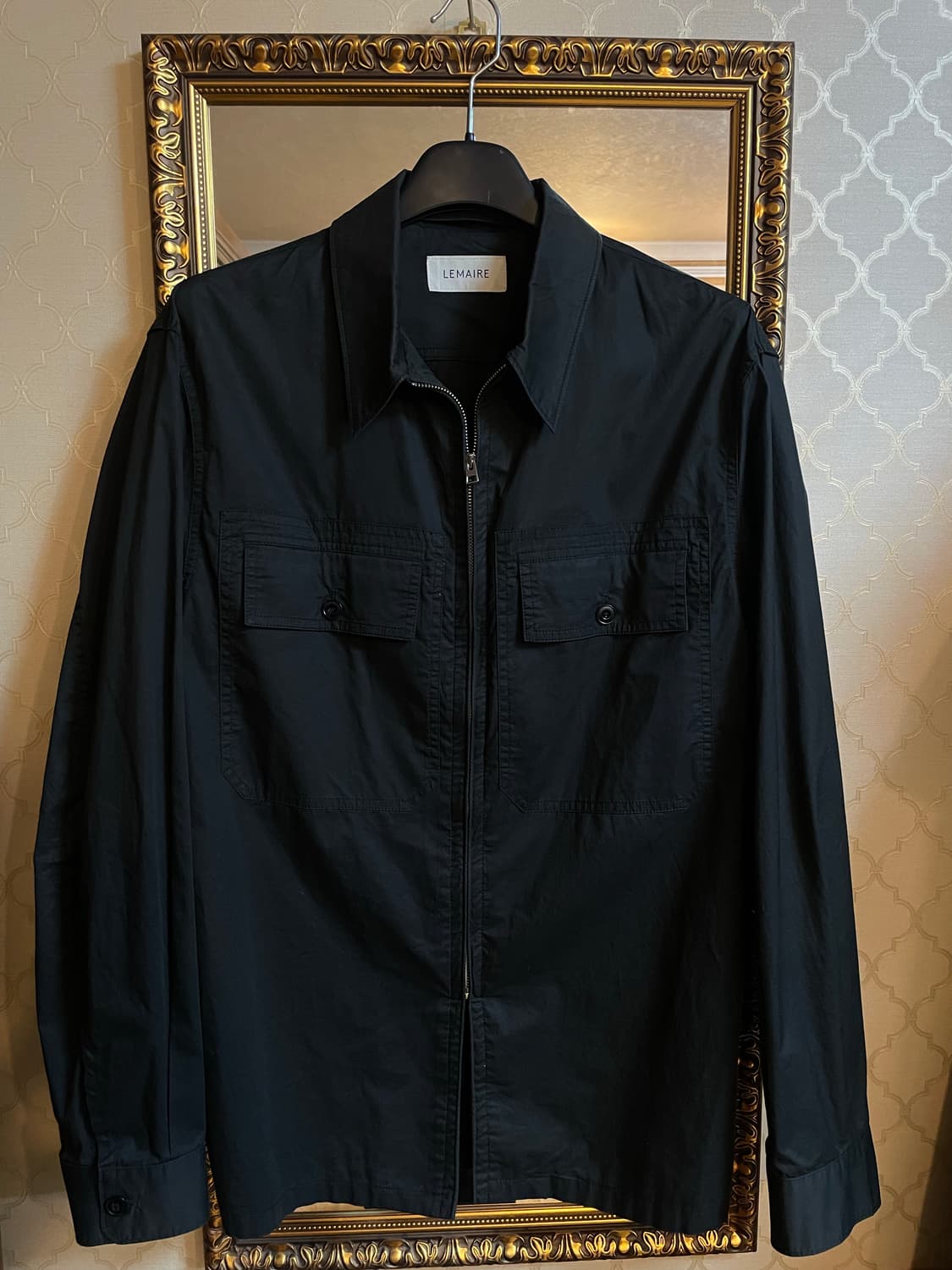 르메르 셔츠 집업 블루종 46 상품이미지2