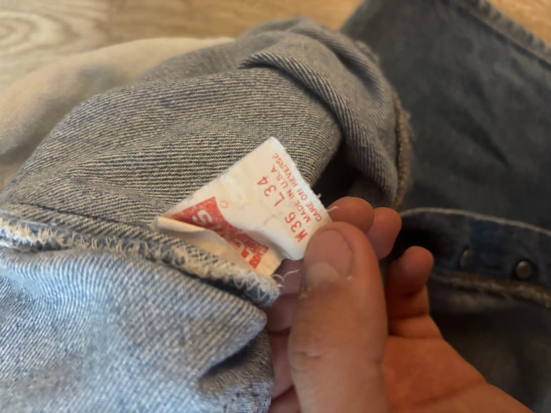 Levi’s 501 데님 00‘s W36L34 리바이스 501 상품이미지6