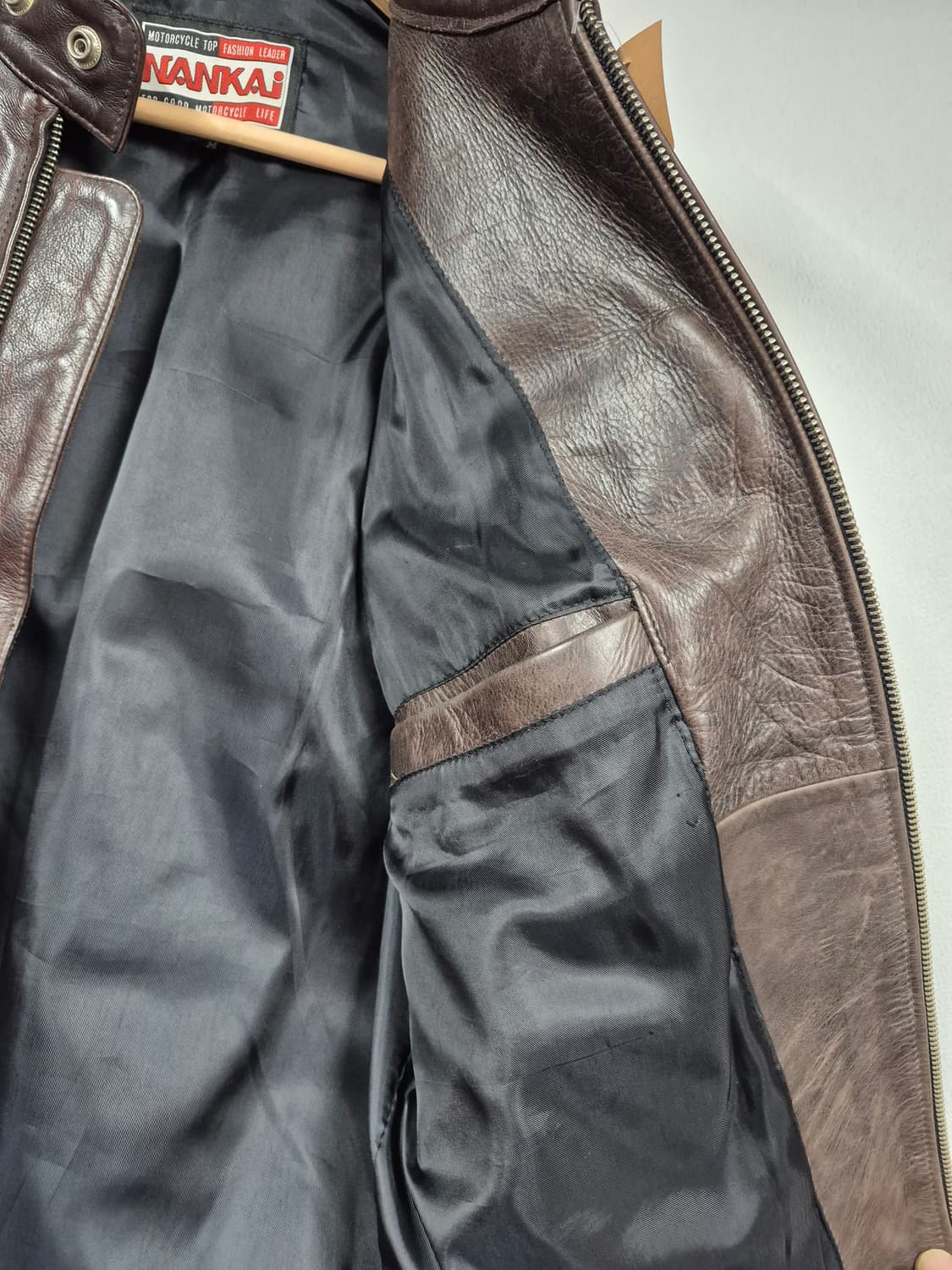 바이크 소가죽 자켓 상품이미지7