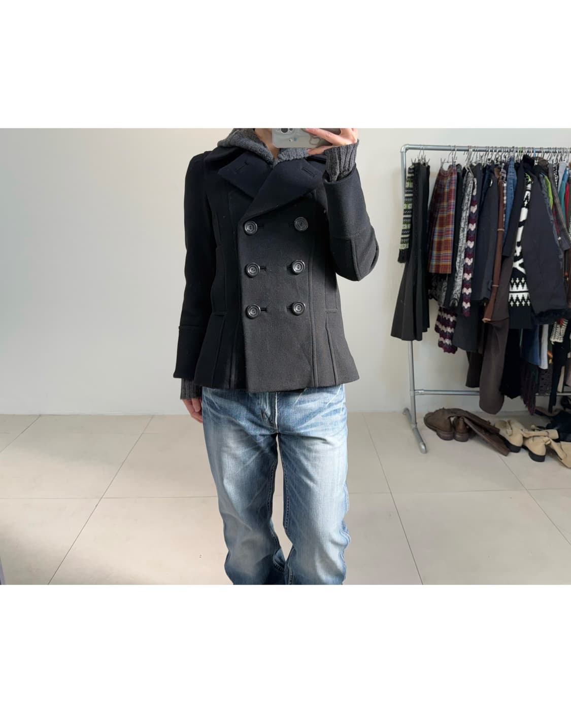 빈티지 울 자켓 상품이미지3