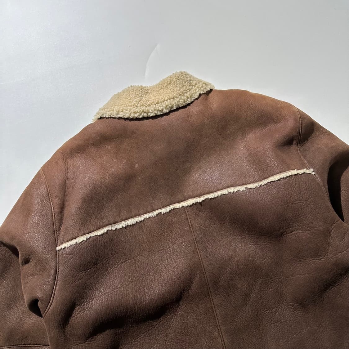 Concordia 램스킨 양가죽 시어링 무스탕 자켓 상품이미지7