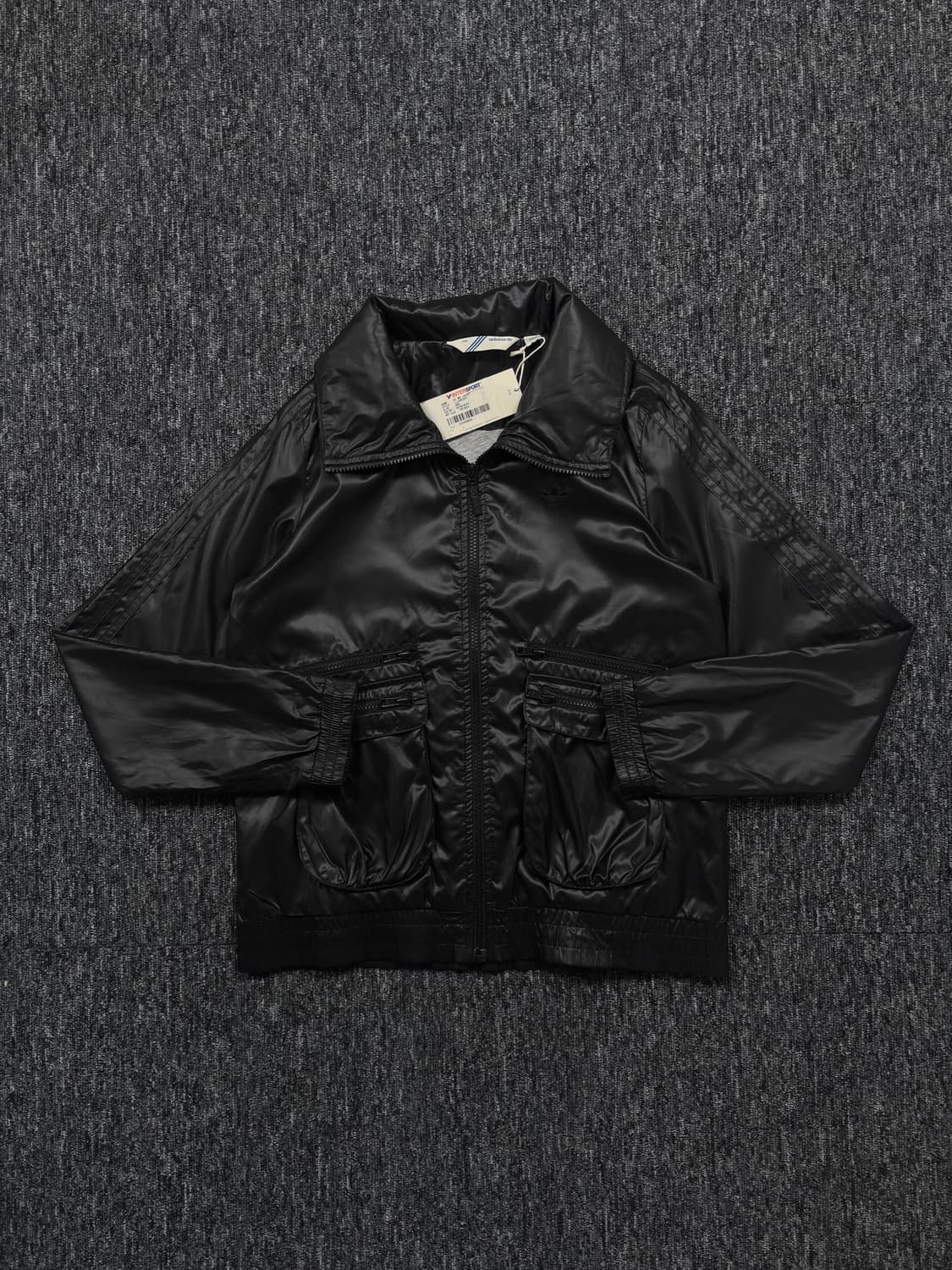 아디다스 포켓 블랙 바람막이  상품이미지4