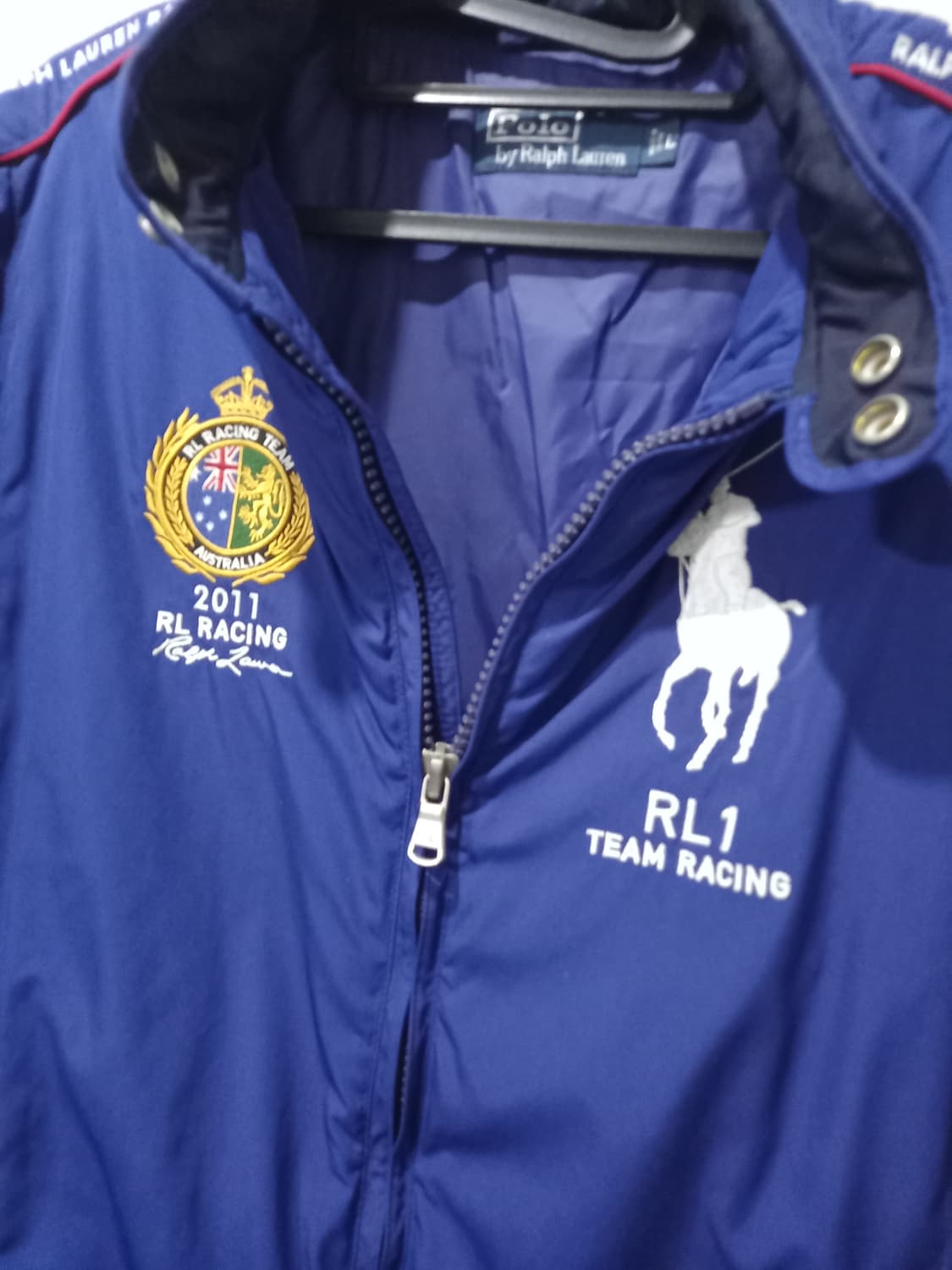 폴로 POLO 랄프로렌 빅포니 레이싱 점퍼 자켓 100/L 상품이미지2