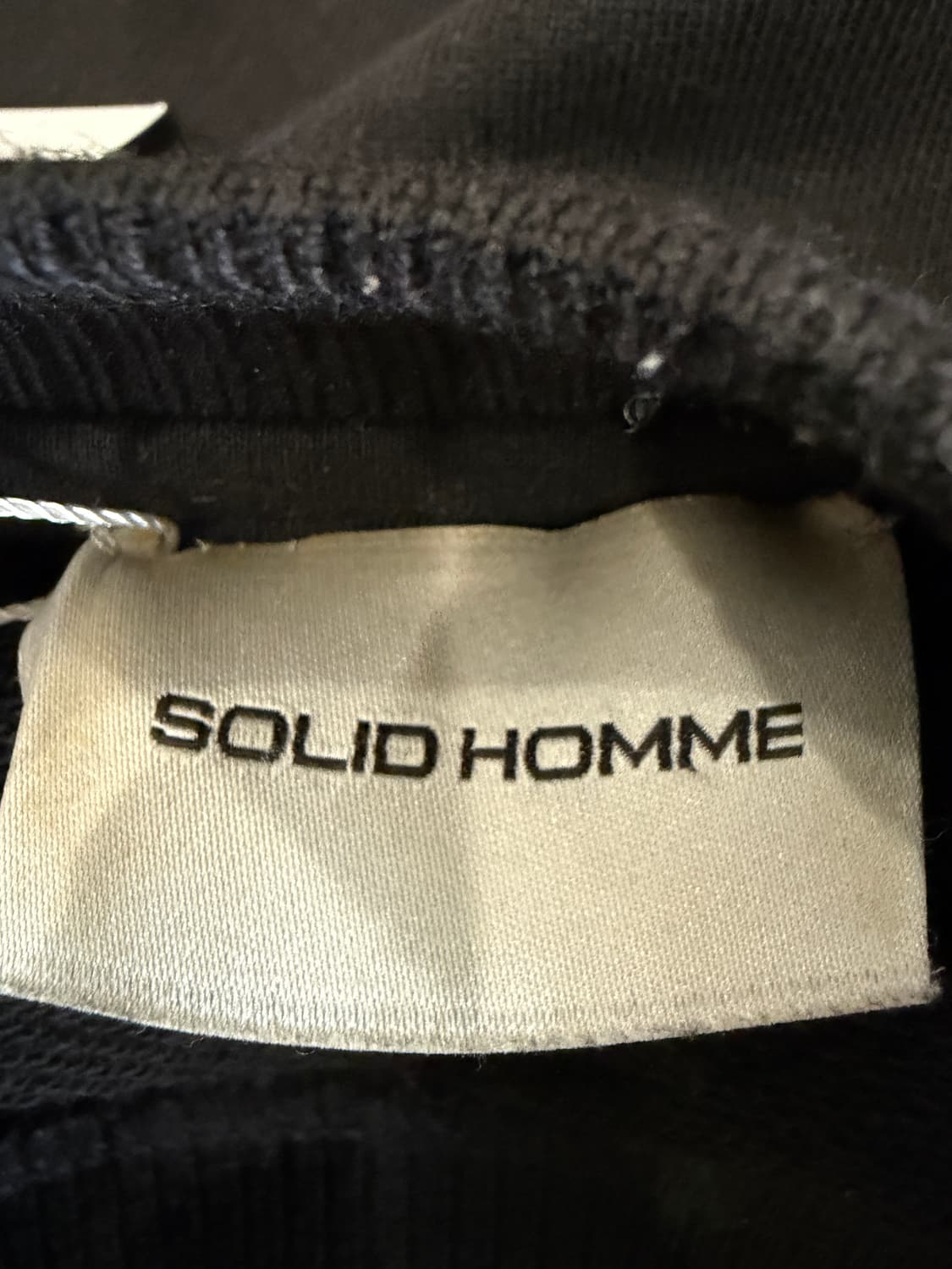 솔리드옴므 레이어드 스웻 셔츠 상품이미지5