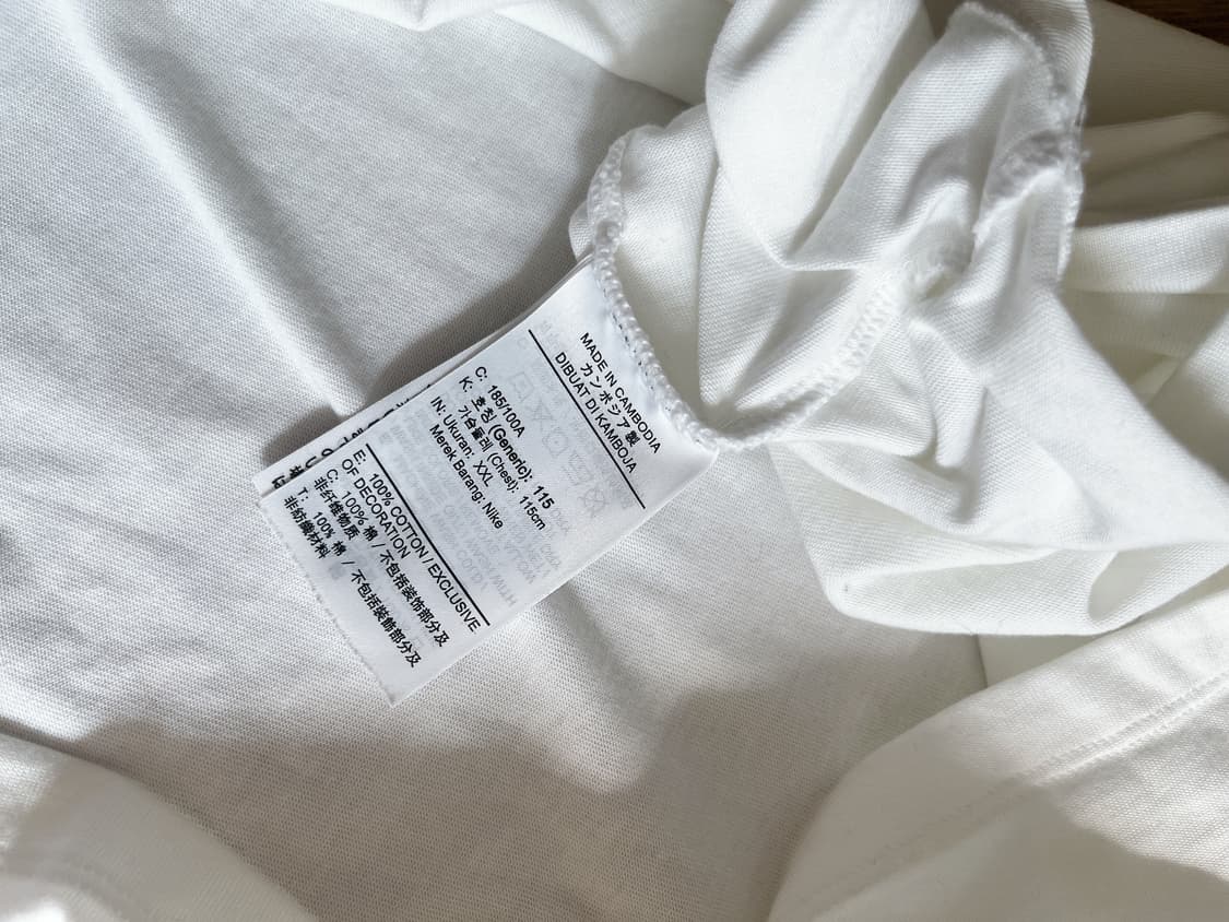 나이키와 톰삭스 티셔츠 상품이미지5