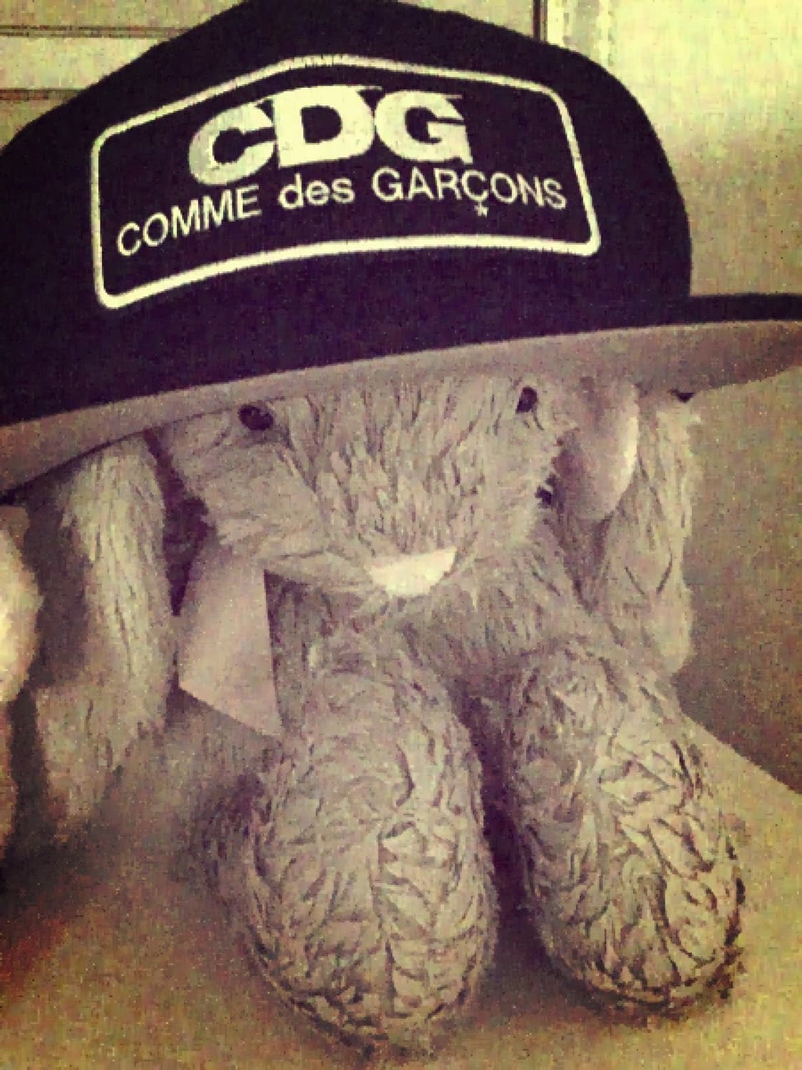 꼼데가르송 CDG 로고 패치캡 상품이미지1