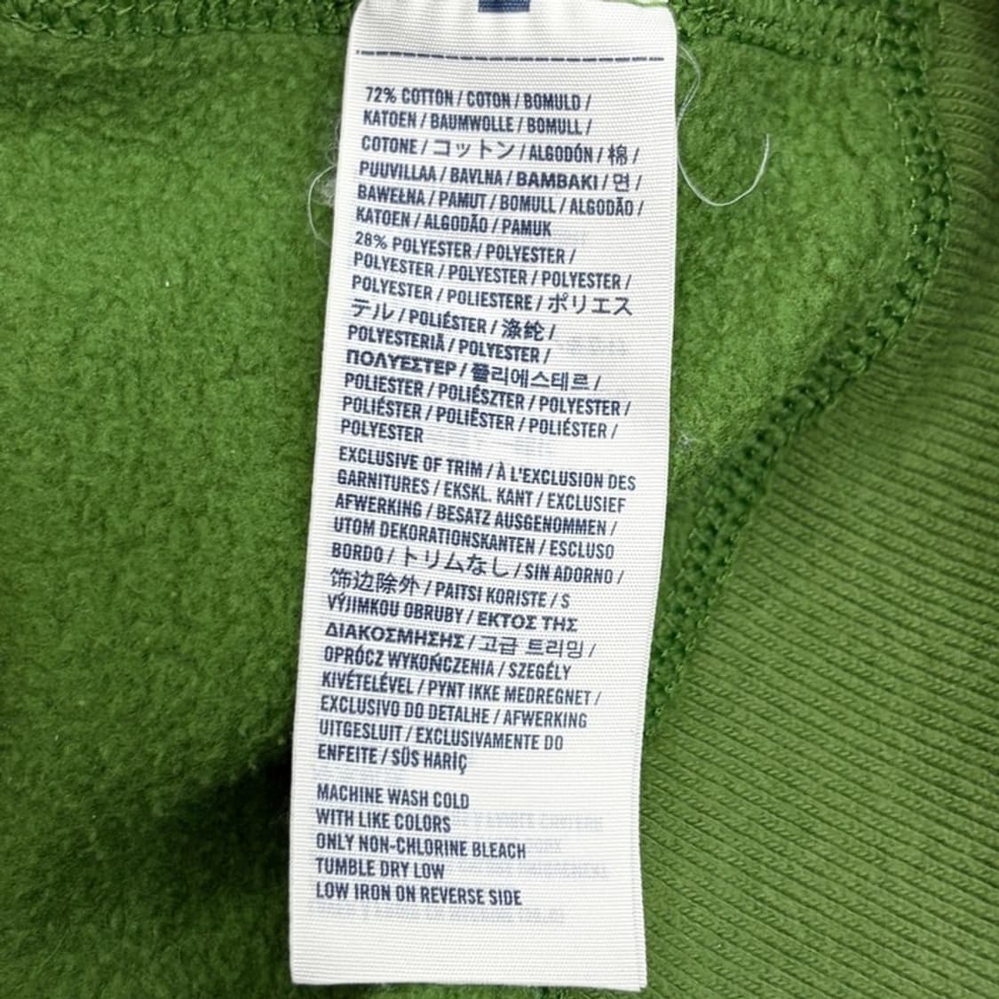 ABERCROMBIE & FITCH 머슬핏 후드 집업 XL 상품이미지4