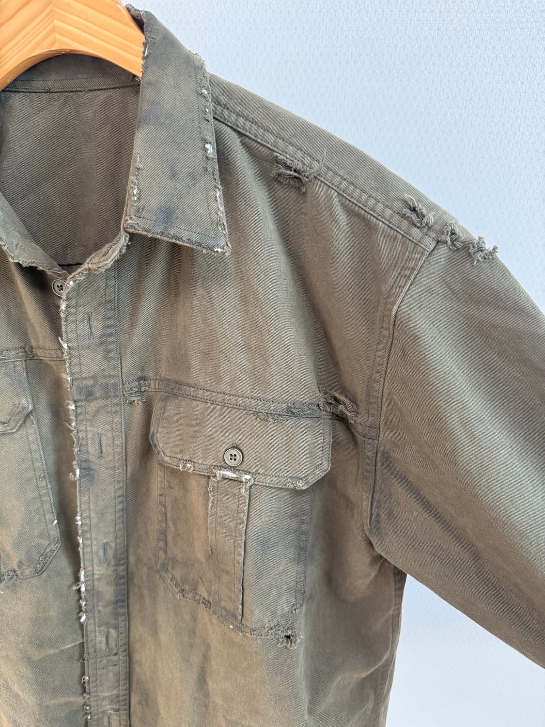 빈티지 디스트레스드 자켓 상품이미지3