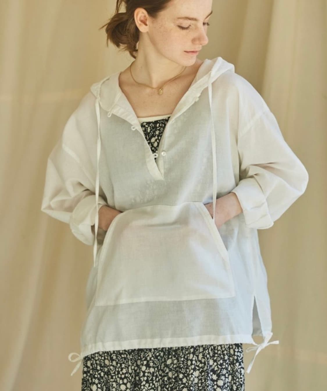 어반리서치 린넨 후드 아노락 상품이미지5