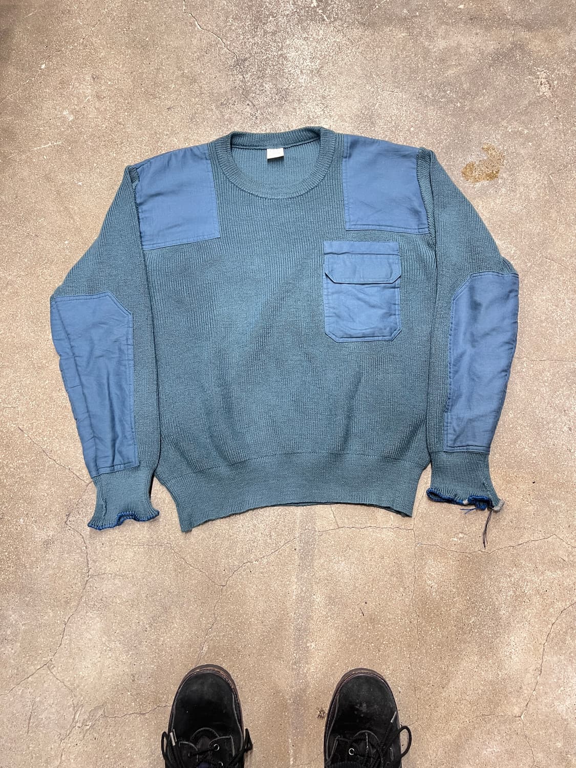 90‘s 독일군 울 스웨터 (커스텀) 상품이미지1