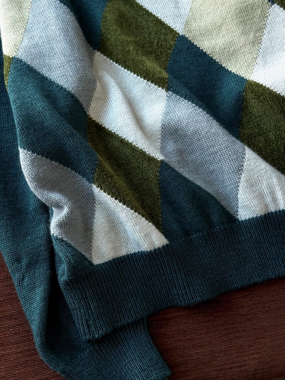 Multi patterned knit P/O 상품이미지2