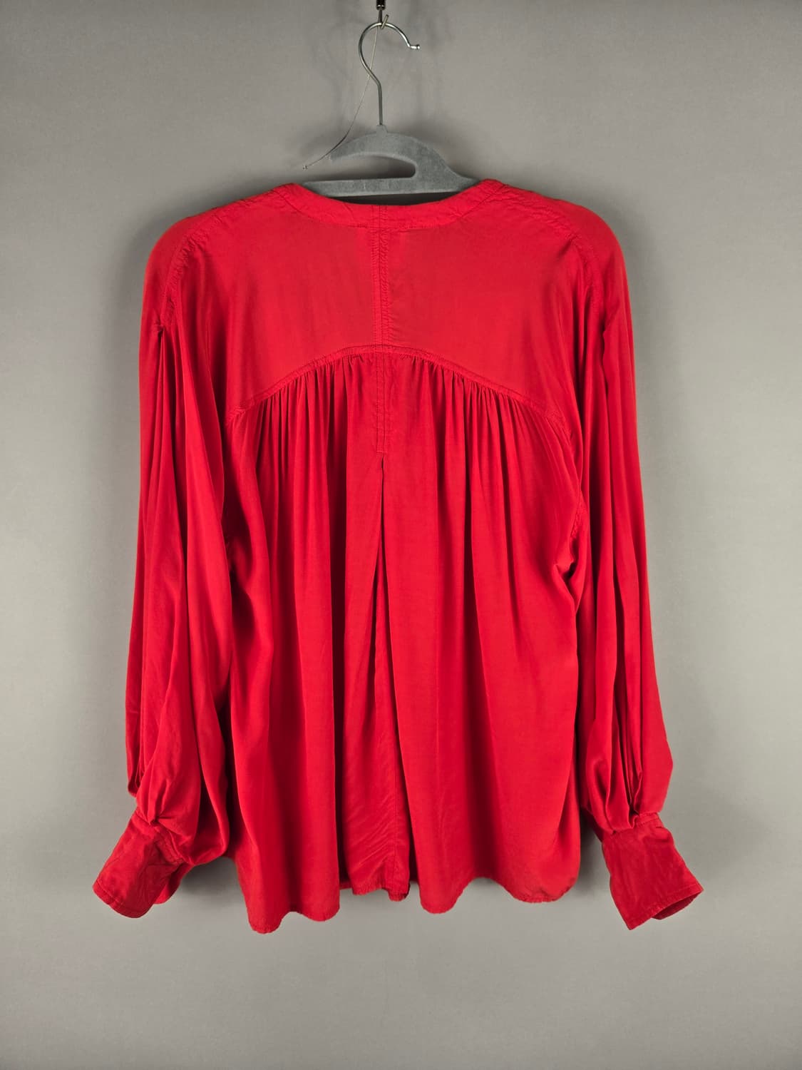 [무료배송]빔바이롤라 XS 여성 오버핏 레이온 긴팔 블라우스 상품이미지5