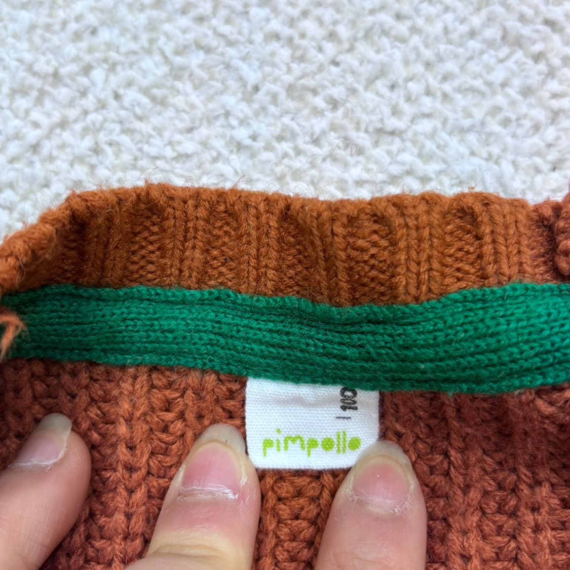 100 삠뽀요 키즈 니트 가디건 0402E 상품이미지3