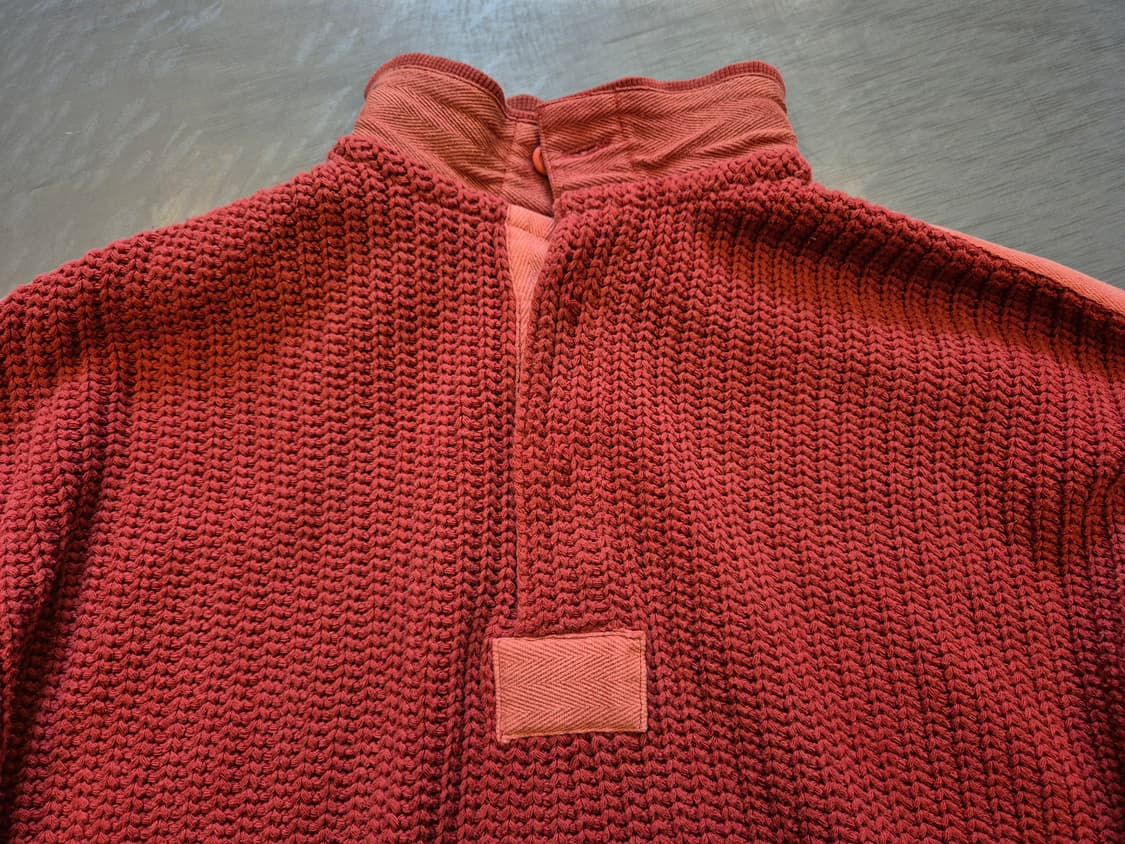 80s isseymiyakemen half button kint 상품이미지3