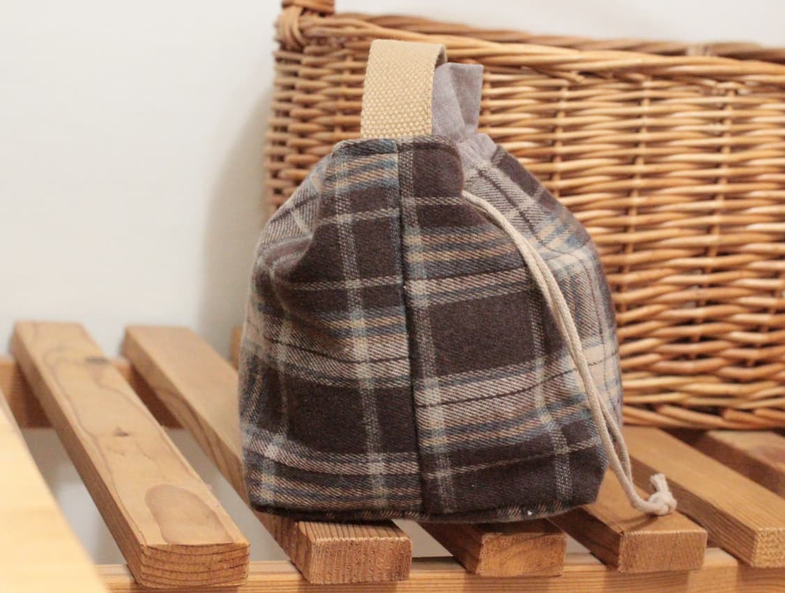 핸드메이드 손잡이 파우치 상품이미지3