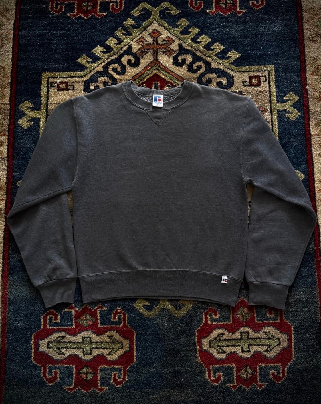 80s Russell dark grey Sweatshirts 상품이미지1