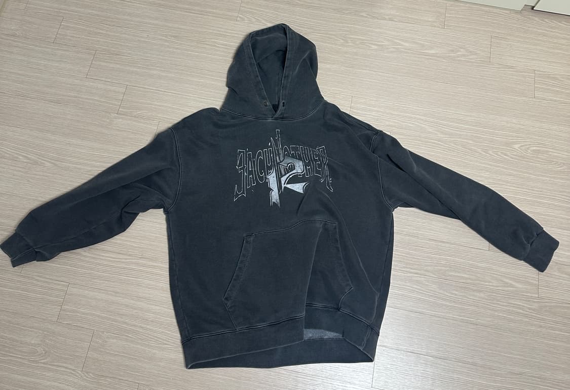 에즈카톤 이치엔어더 피그먼트 후드 딥그레이  상품이미지2