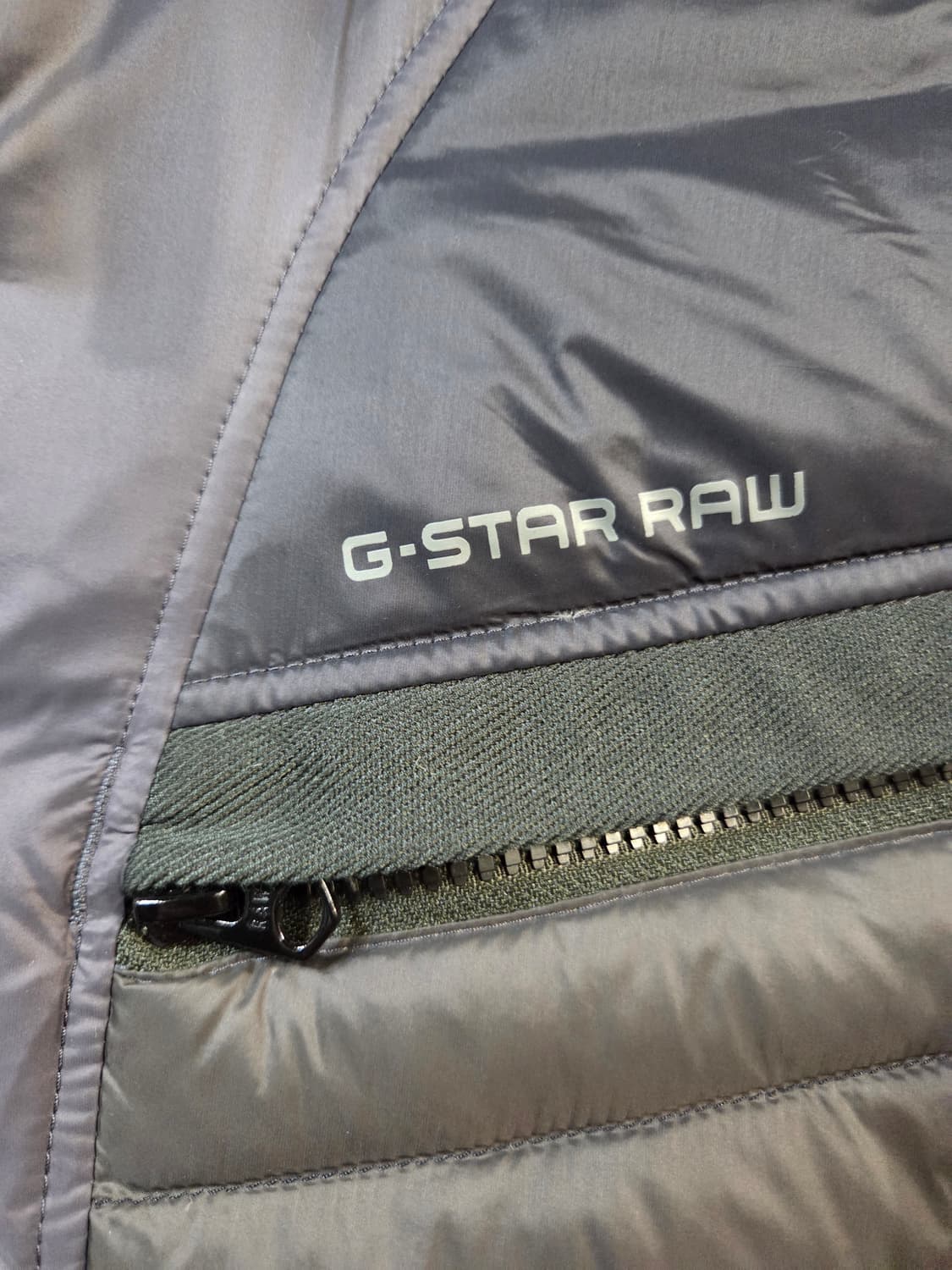 G-Star Raw 패딩 자켓 그레이(XS) 상품이미지4