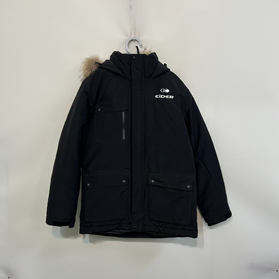 아이더 남성 라쿤퍼 패딩 95 상품이미지1