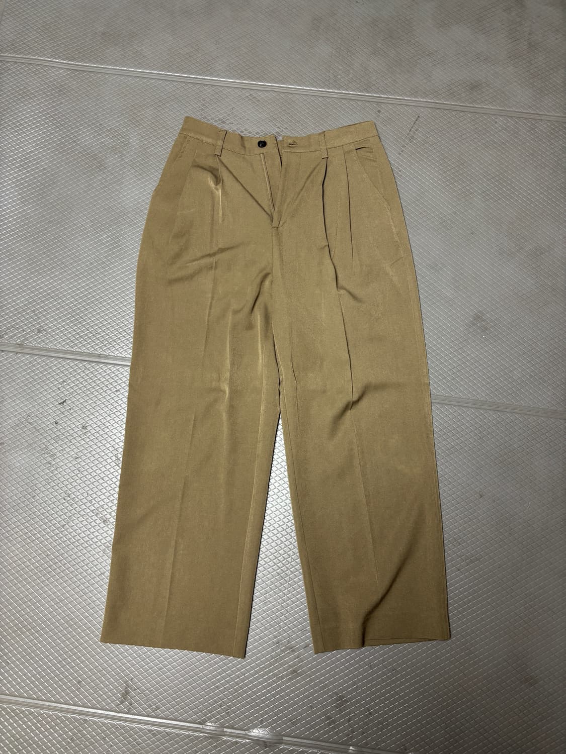 굿라이프웍스 베이지 슬랙스 여름원단 상품이미지2