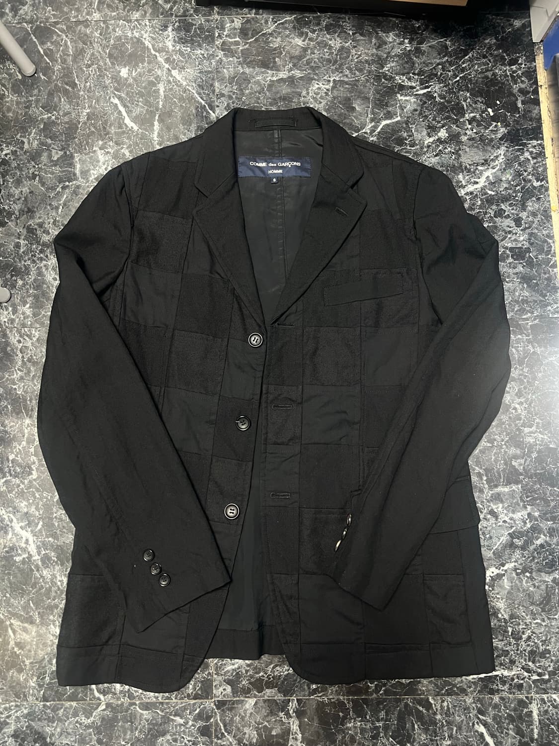 꼼데가르송 옴므 패치워크 블래이저 상품이미지2