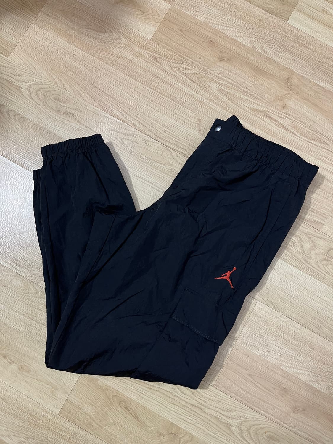 조던 정품 나일론 블랙 카고 조거 팬츠 XL 상품이미지1