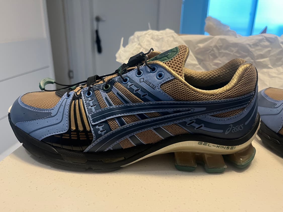 아식스 x 아픽스 젤 킨세이 OG 고어텍스 데저트 그랜드 샤크 상품이미지2