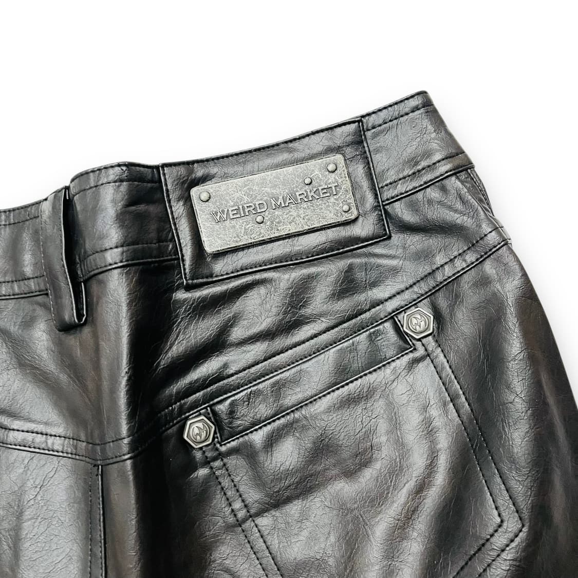 위어드 마켓 스터드 락시크 4중 포켓 와이드 카고팬츠 상품이미지9