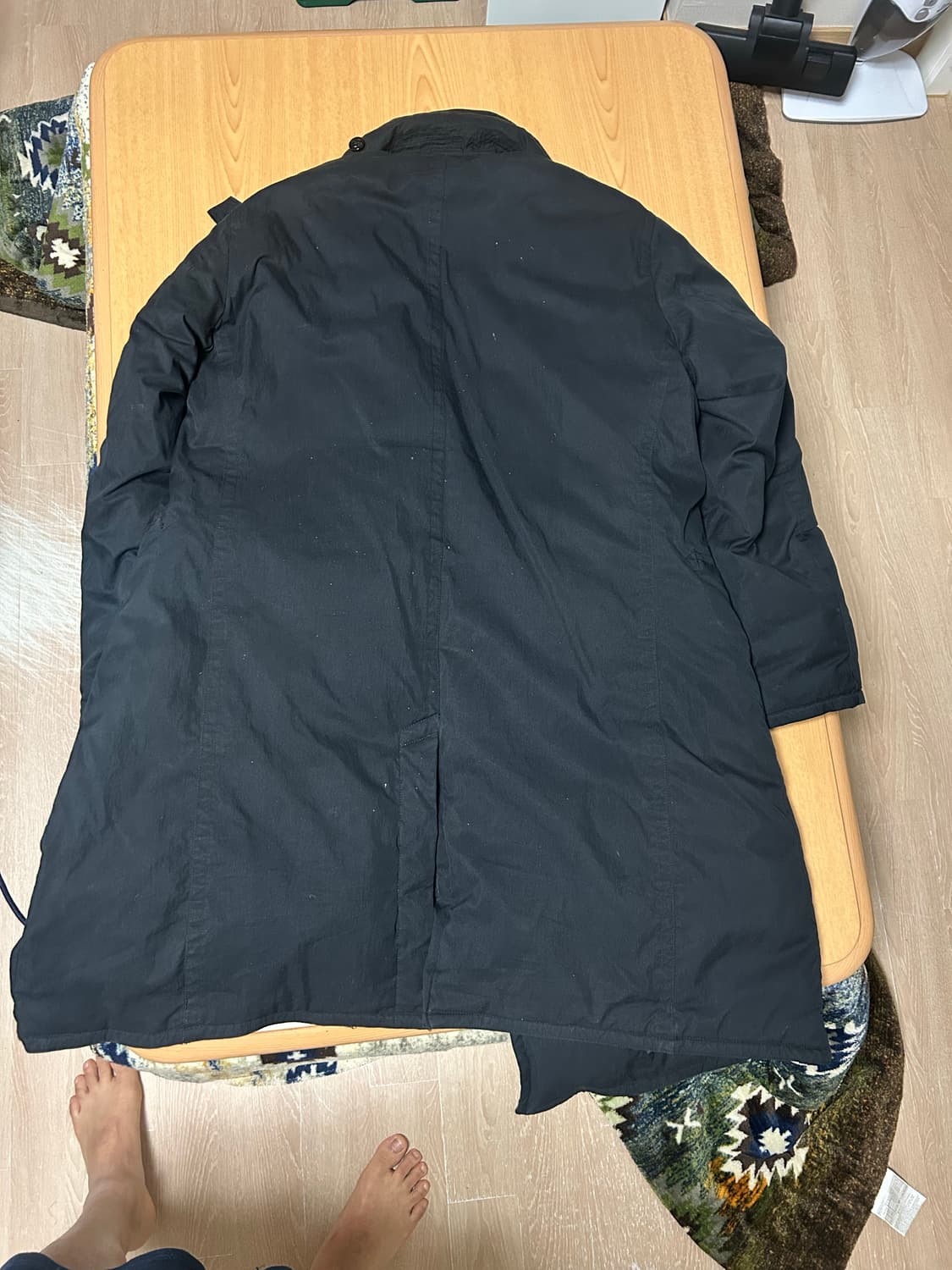 네이버후드 다운 피코트 상품이미지2