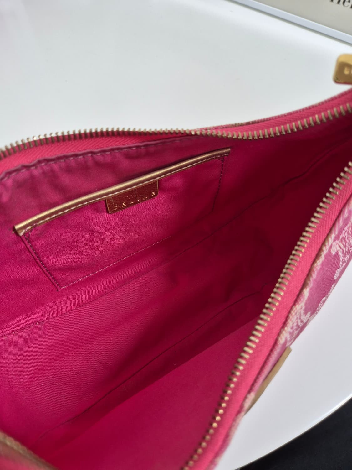 셀린느 아바 트리오페 핑크데님 호보백 상품이미지10