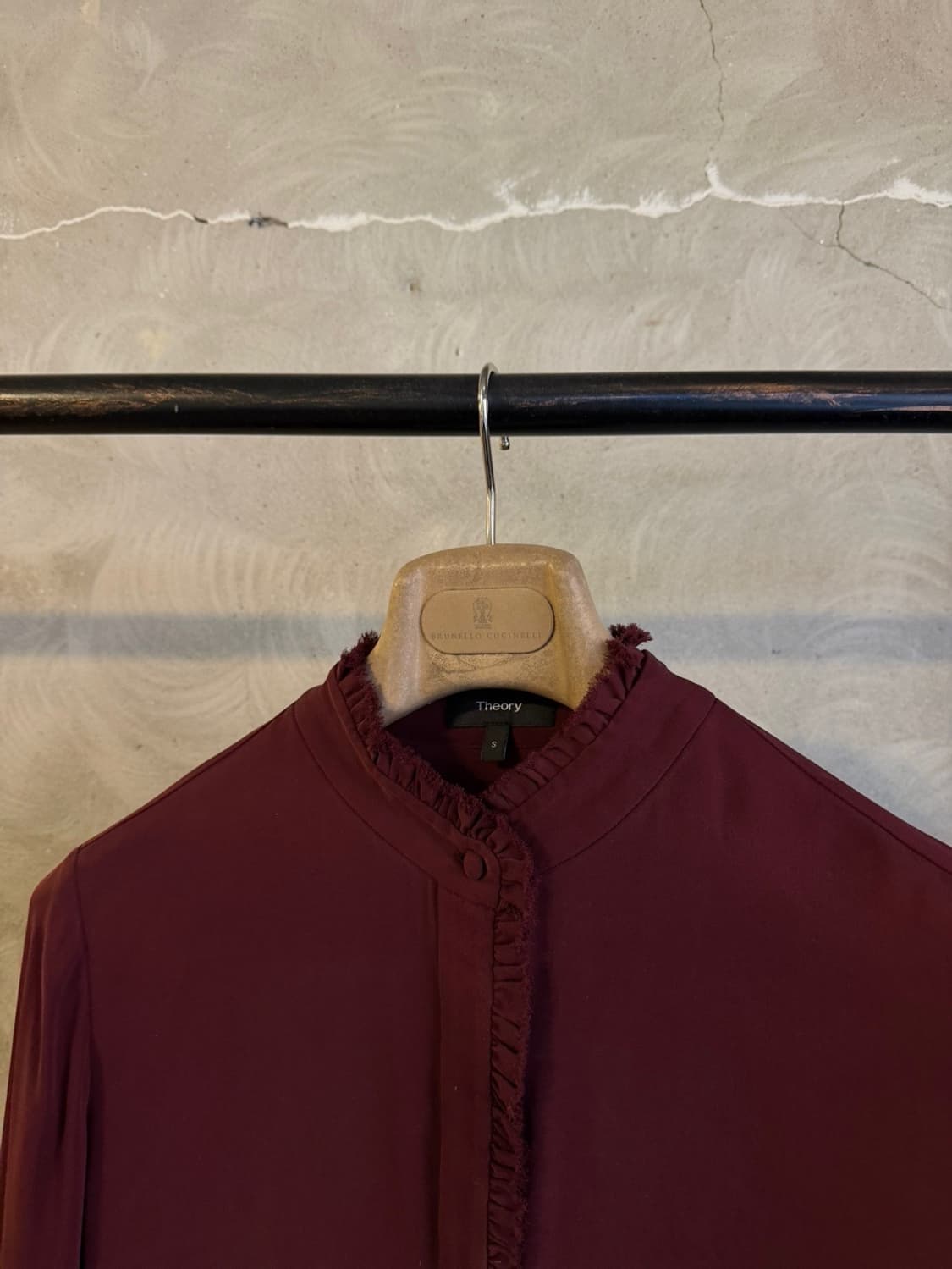 띠어리 실크 블라우스 55 상품이미지4