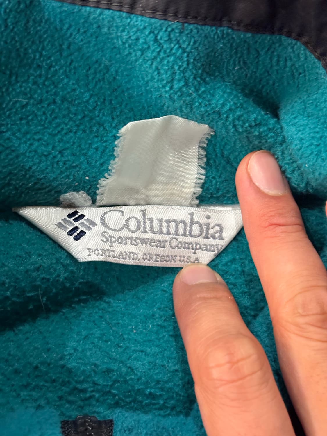 [XL] 90s USA 콜롬비아 아즈텍 플리스 후리스 상품이미지4