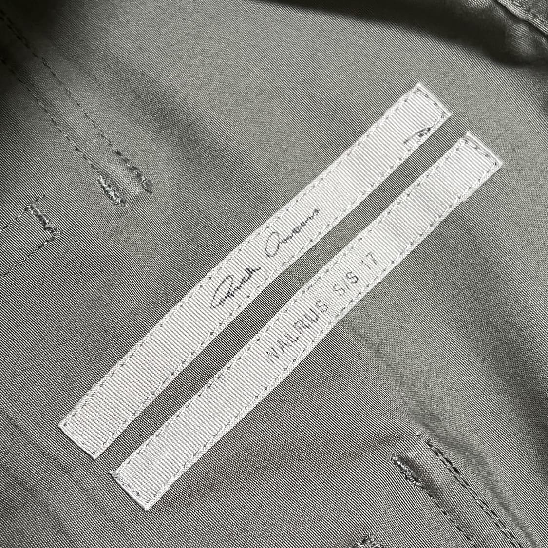 릭오웬스 17SS "WALRUS" 드로우스트링 크롭 카고 팬츠 EUCA 상품이미지6