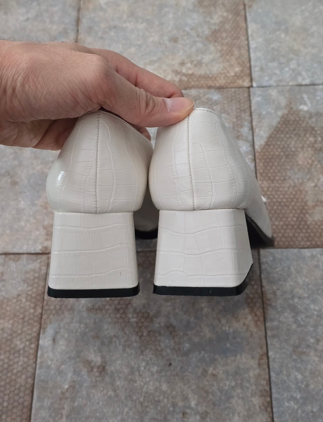 (235)자라 크로커 힐 로퍼 구두 상품이미지7