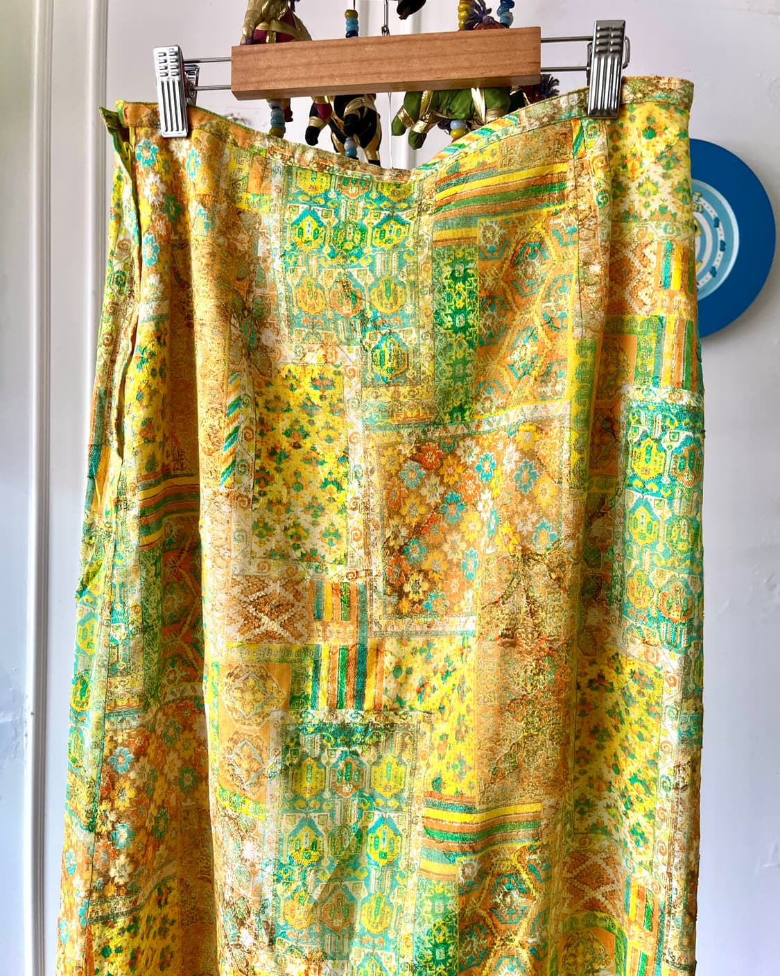 JPN Vintage 3D Detail Retro Print Skirt 상품이미지4