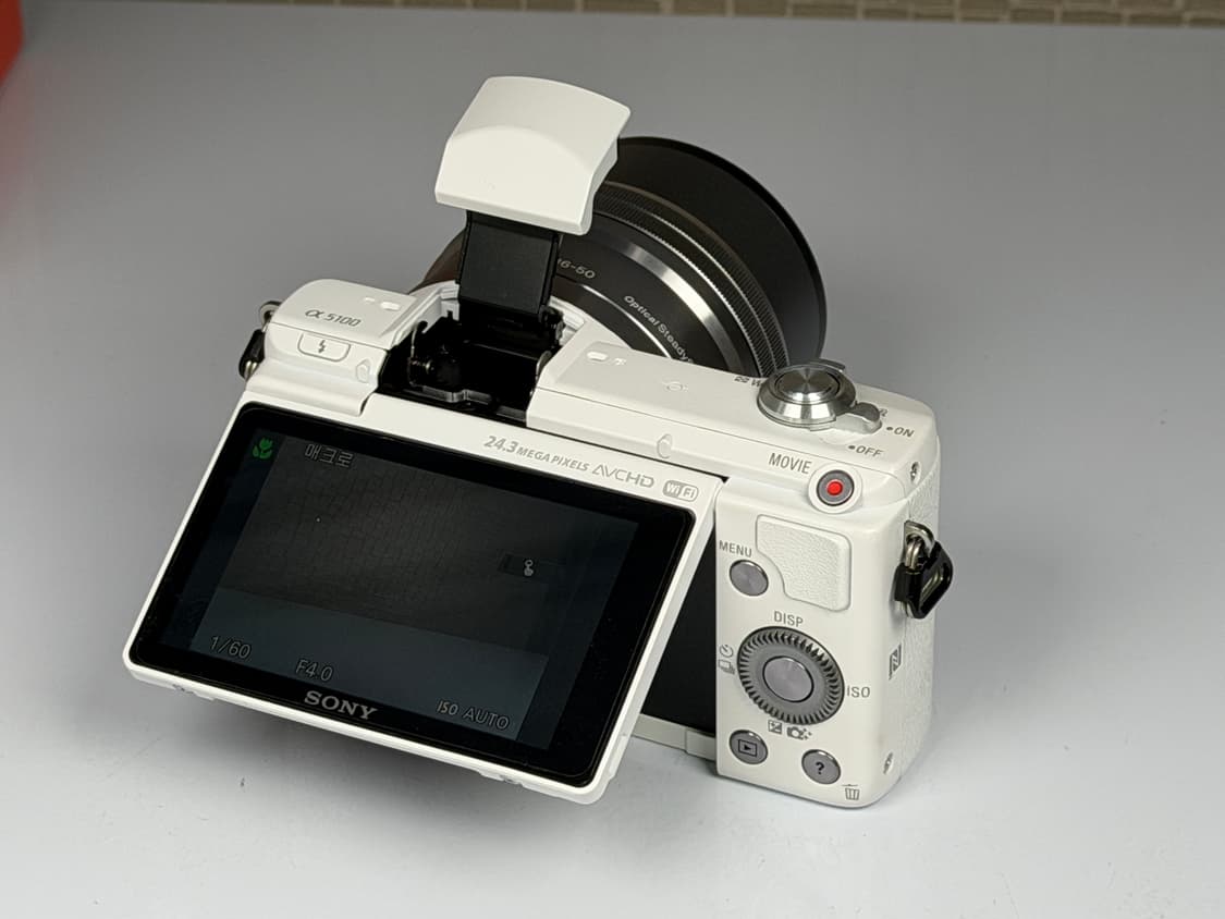 소니 A5100 화이트 미러라스 카메라 신품급 상품이미지7