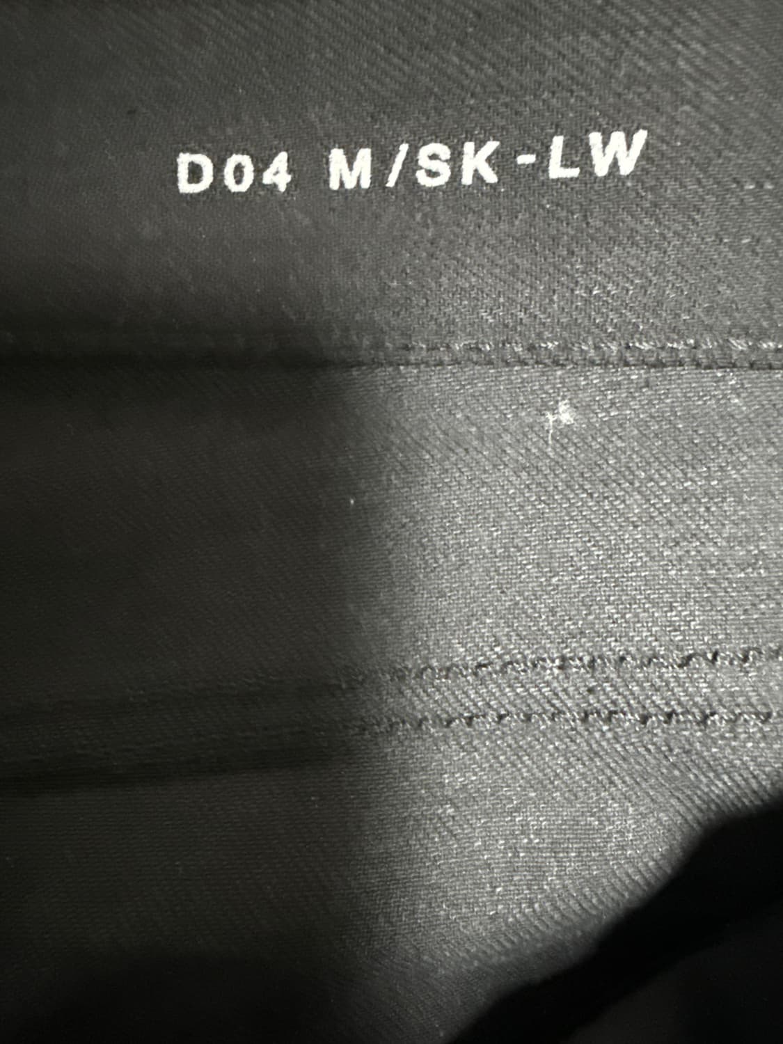 생로랑 레더페널진 33 밑단길이 수선된제품 상품이미지5