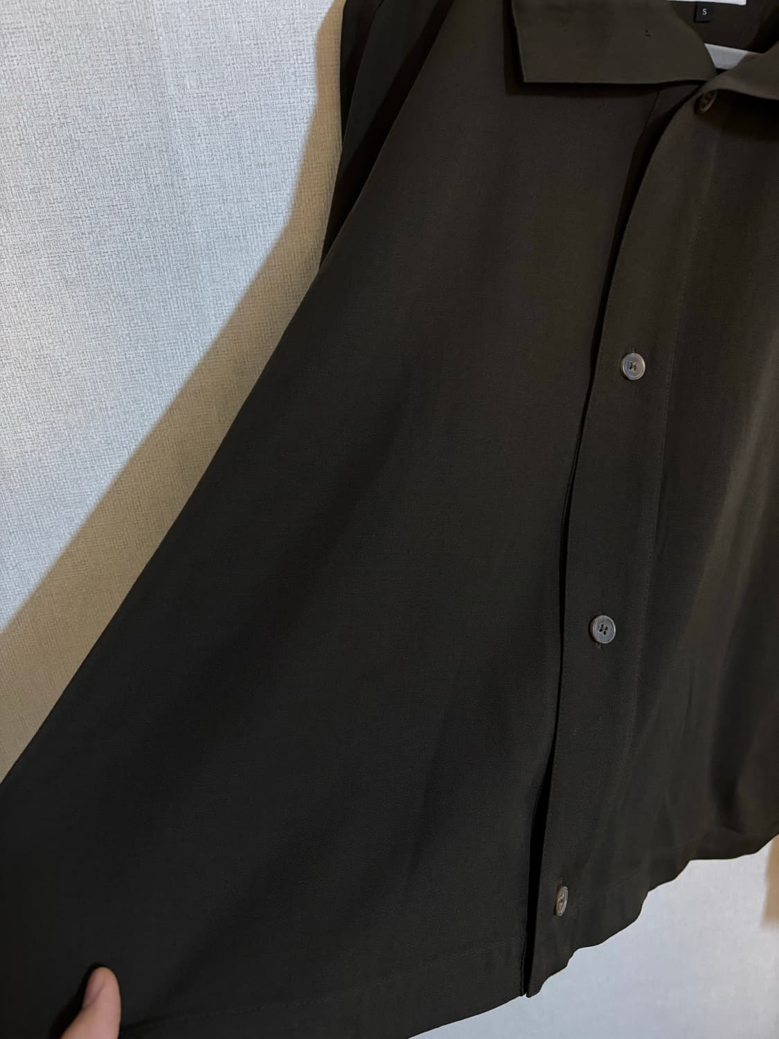 헤드메이너 19FW 셔츠 봄버 카키 상품이미지3