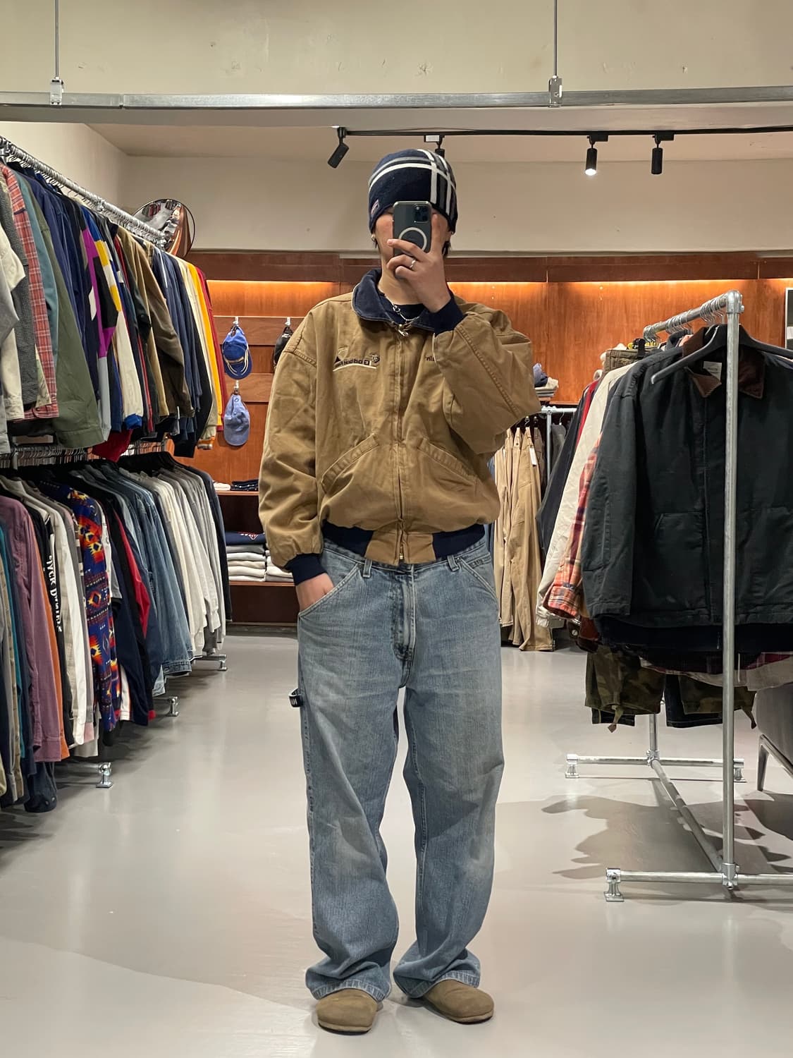 90s made in usa 워크 자켓 상품이미지2