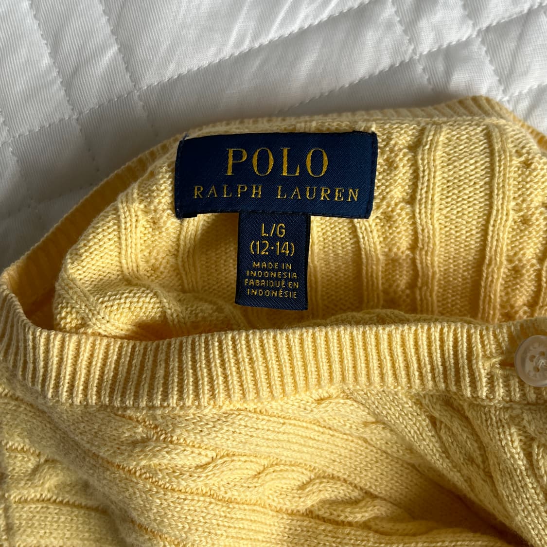 POLO RALPH LAUREN cotton cable cardigan 상품이미지9