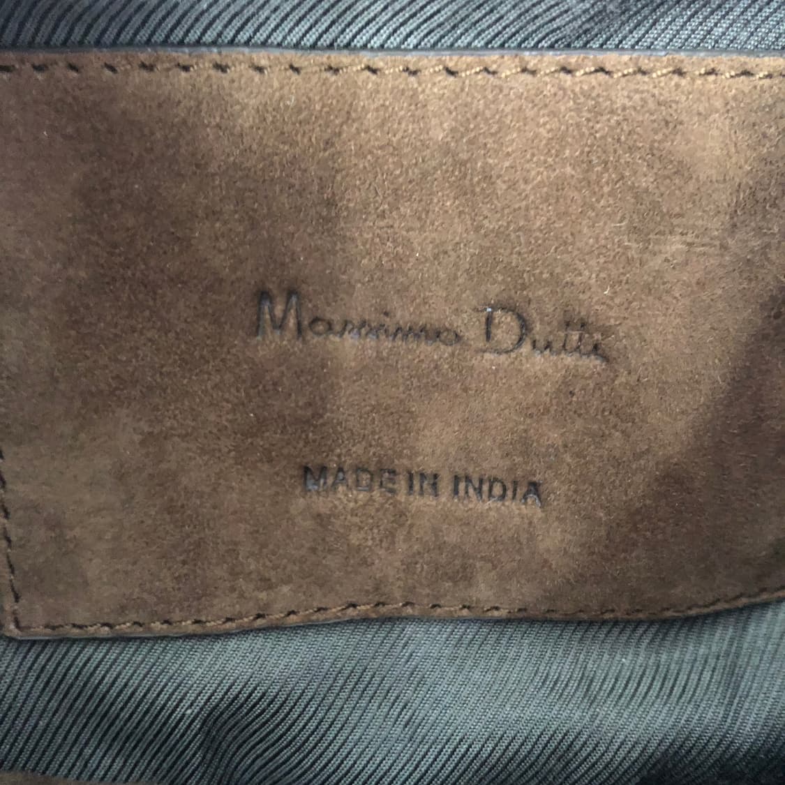 마시모두띠 스웨이드 레더 자켓  상품이미지5