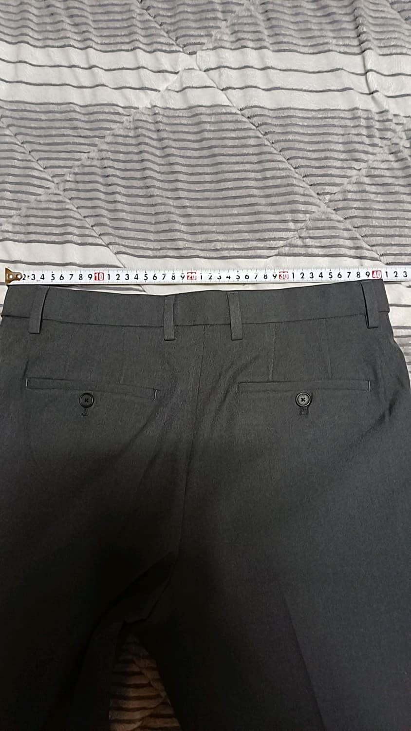 무신사 슬랙스 31인치 기장105 상품이미지5